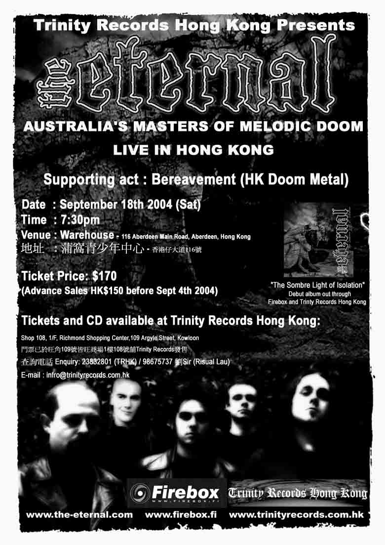 The Eternal Live in Hong Kong 18/9